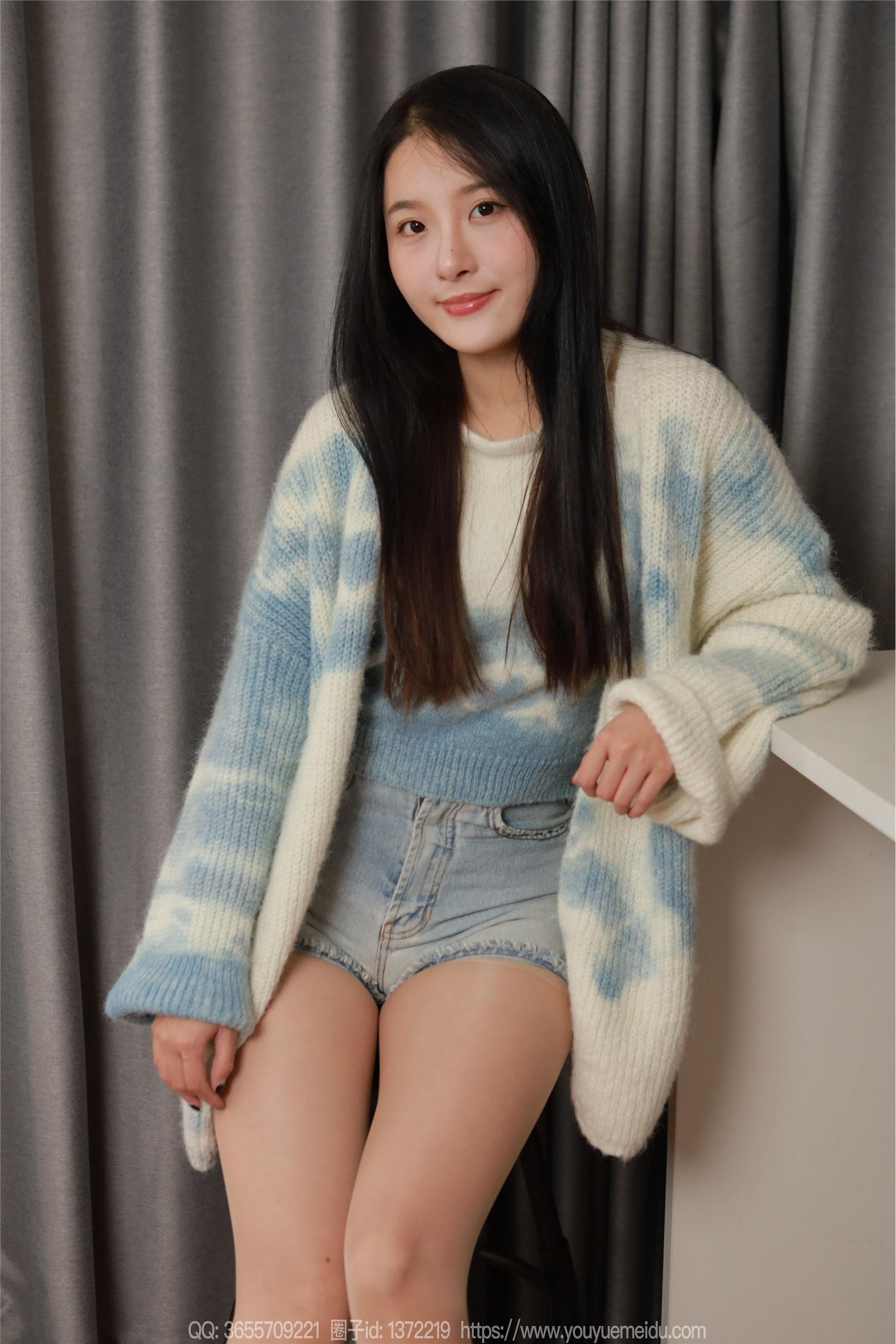 IESS异思趣向  2025.01.03 丝享家 1941 婉萍《蓝白毛衣（上）》